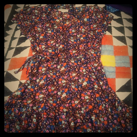 Flower pattern dress :)