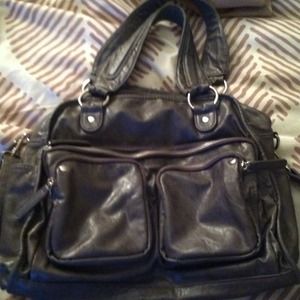 Grey express bag with strap!
