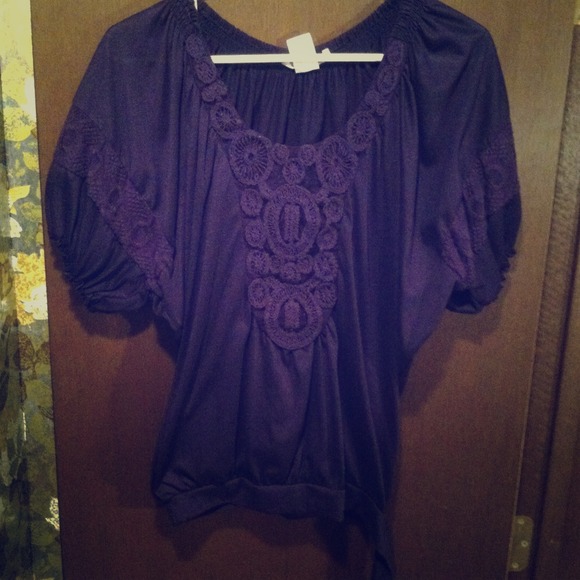 Purple shirt