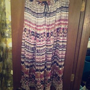 Boho Maxi skirt