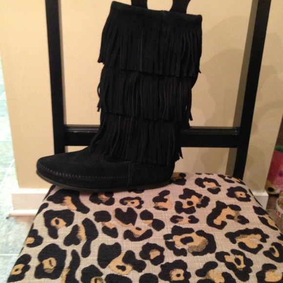 3 Fringe Boots