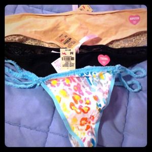 Lot of 3 Victoria's Secret Pink panties