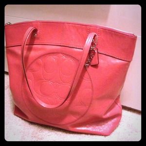 lowest price-100% authentic coach toe purse