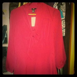 Burgundy H&M dress