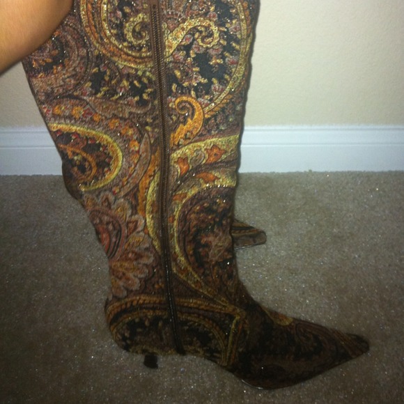 Diva Mid Calf Boots size 7 - Picture 2 of 3