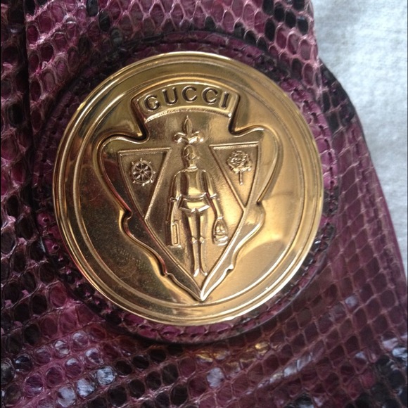 💯 Authentic Gucci Hysteria Python Tote Bag - Picture 3 of 4