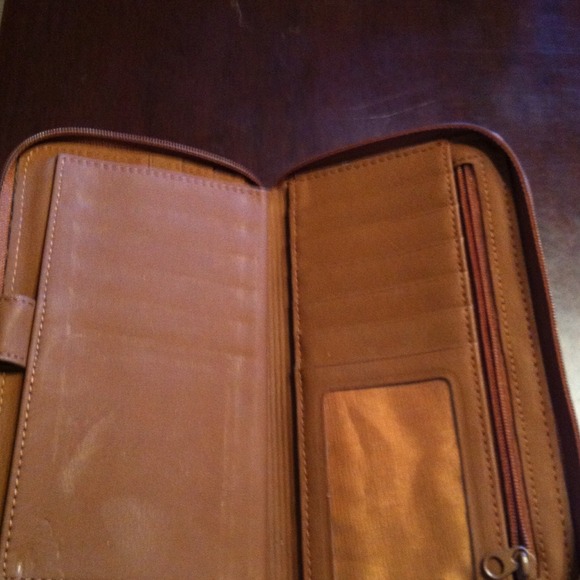 Genuine leather wallet. Brown color. - Picture 4 of 4