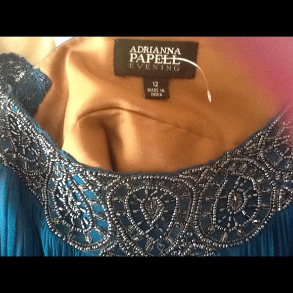 Adrian evening dress