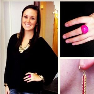 🌟NWT🌟Black and Gold Sequin Top. NWT!