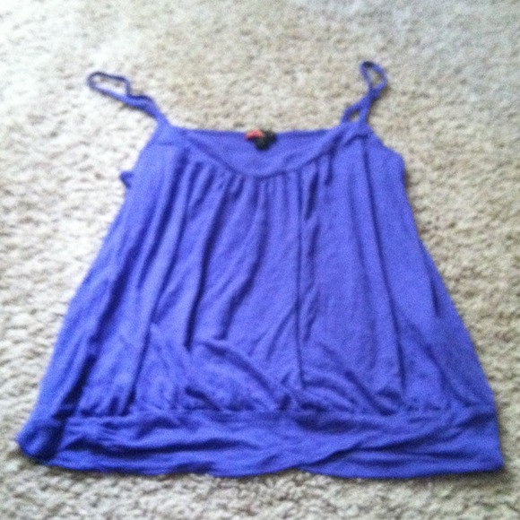 Purple tank