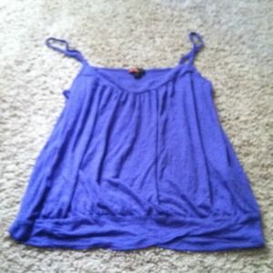 Purple tank