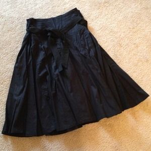 *Hold for Chantey* Black belted skirt.