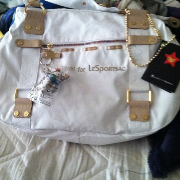 White purse  tokidoki  for Lesportsac