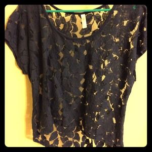 💢Trade💢Navy Blue top