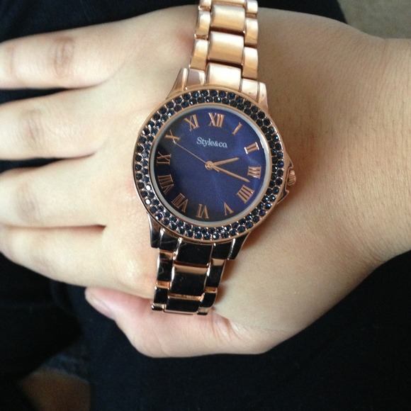 SOLD Style and Co Rose Gold Watch