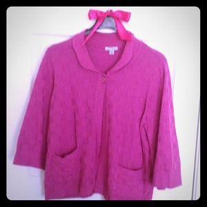 💐bundle for @cwvines 💐Magenta sweater jacket