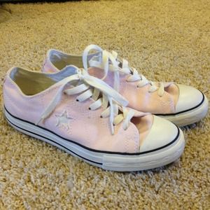 Pink converse