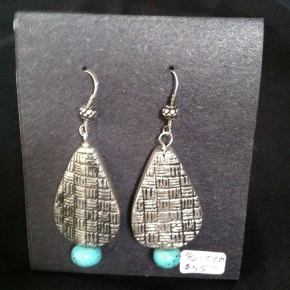 Silver & turquoise earings