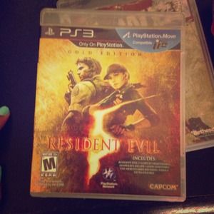 PS3 Gold Edition for Resident Evil 5