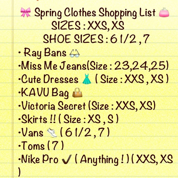 Please I you need down stuff off of this list !