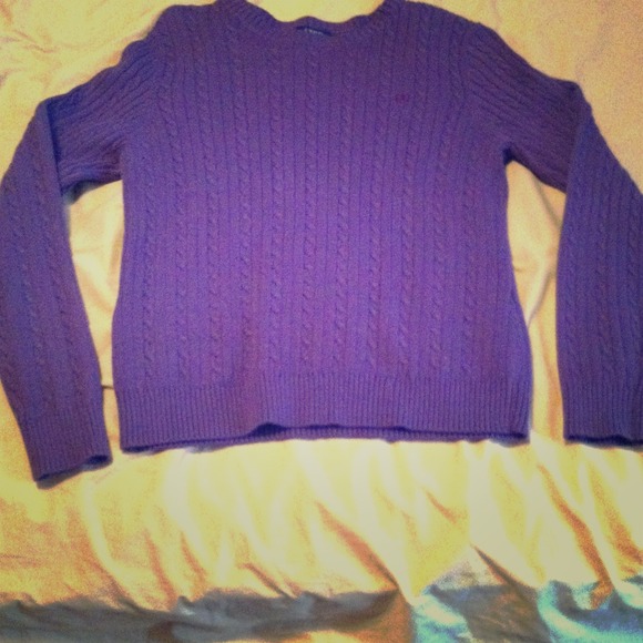 Purple Izod sweater