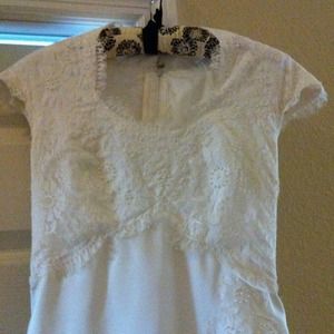 Vintage handmade wedding dress
