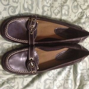 🎀Sold🎀Womens Brown Loafer Size 12