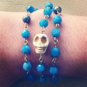 Skull Rosary Bracelet/Necklace