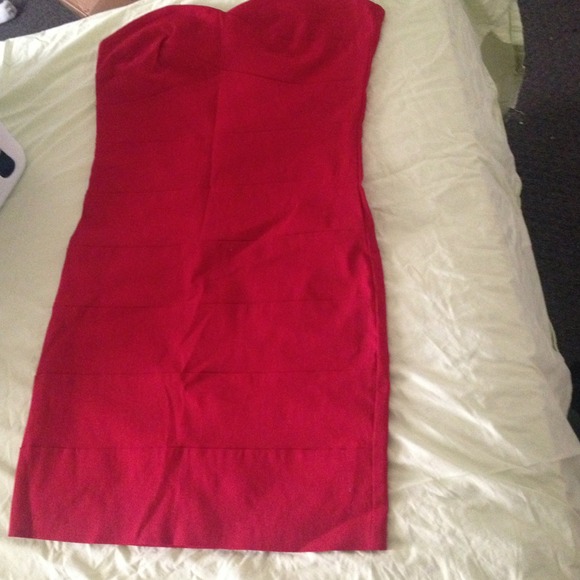Little tight red dress