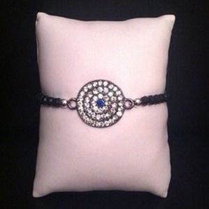 Pave Evil Eye Bracelet