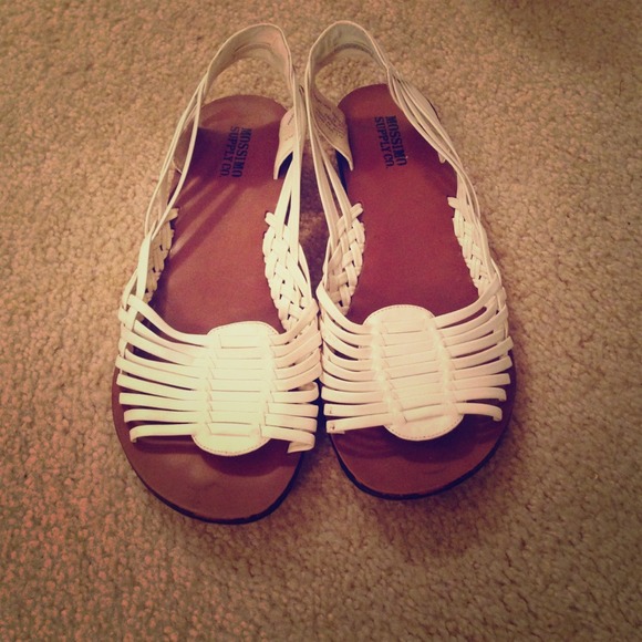 White Sandals
