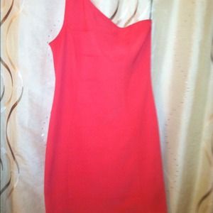 One shoulder dress