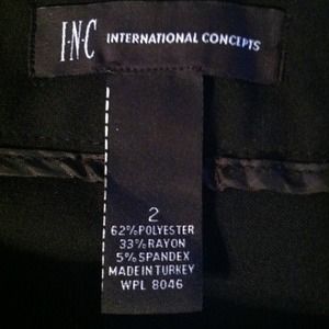 ♠Final Reduction♠INC black trousers size 2