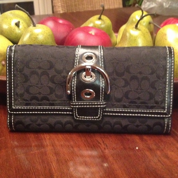 Coach Wallet Black