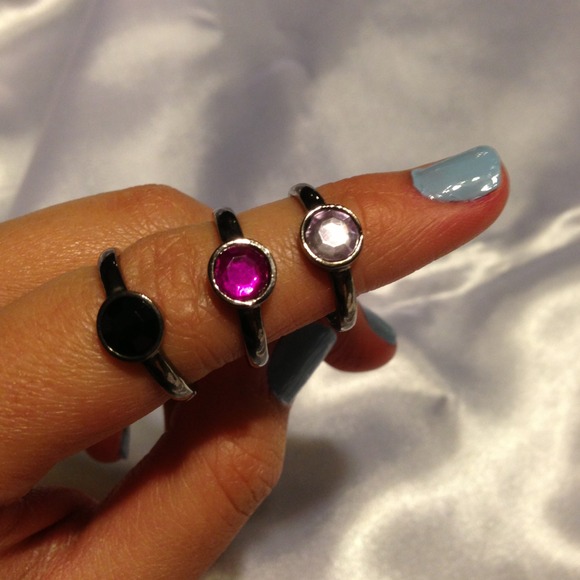 ❌SOLD❌3 piece stackable rings - Picture 3 of 4