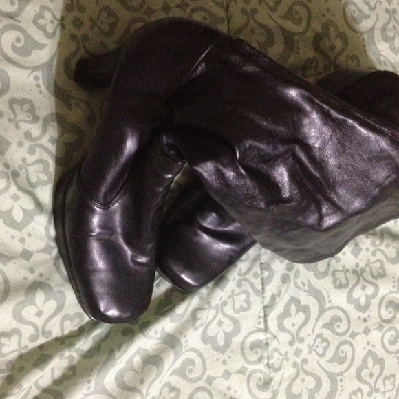 Ladies Black High Heel Boots