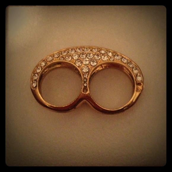 BCBG two finger ring just reduced