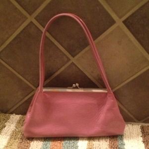 Wilson's Leather pink purse