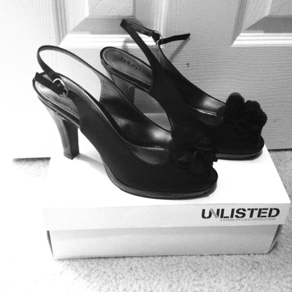 Size 10 sling back shoes "Unlisted"