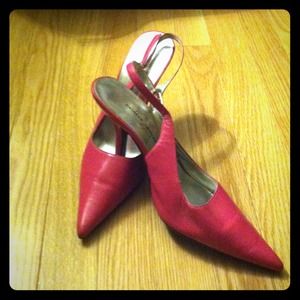 Hot pink Chinese Laundry sling backs