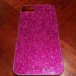 Iphone 4 Pink Glitter case
