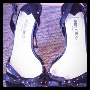 Jimmy Choo strap heels