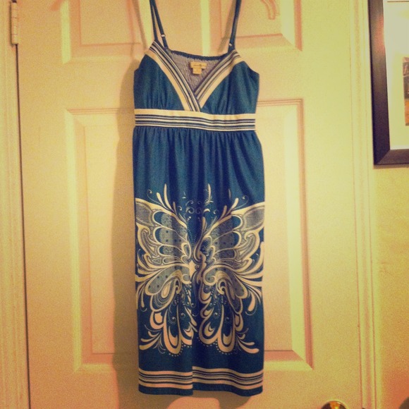 Breezy Summer Butterfly Dress