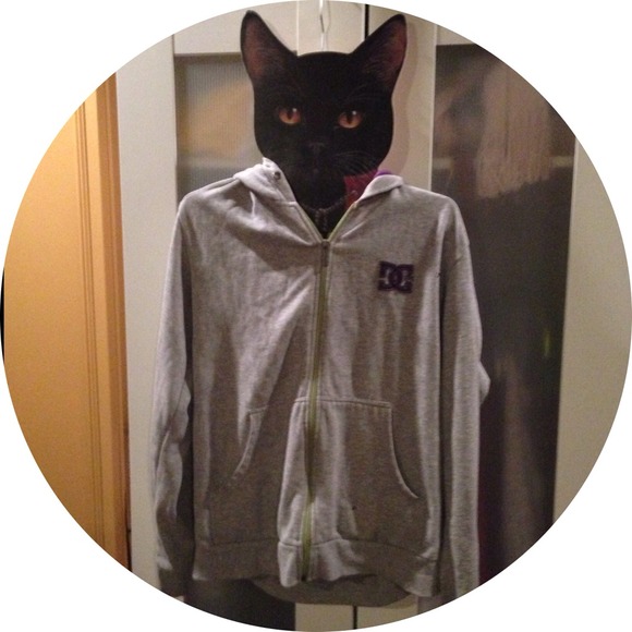 DC gray hoodie