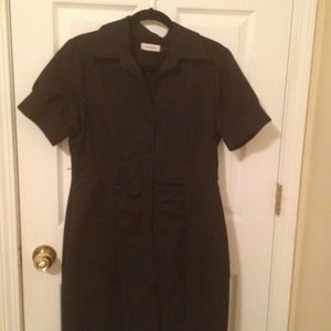 ❗❗❗REDUCED❗❗❗Calvin Klein button down dress.