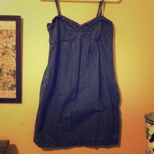 Vintage Denim Sun Dress