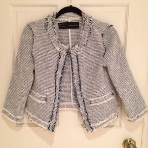 Zara tweed blazer