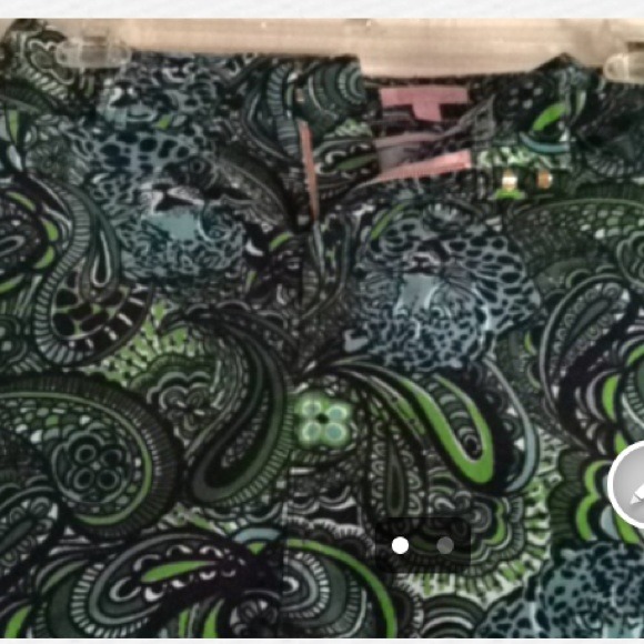 Lilly Pulitzer cord skirt