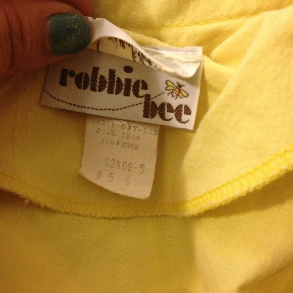Vintage Neiman Marcus yellow pinup swing dress - Picture 4 of 4