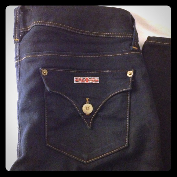 RESERVED- Hudson dark denim stretch skinny jeans
